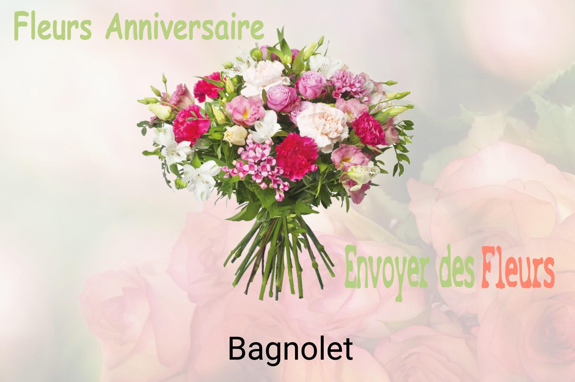 Bouquet de fleurs d’anniversaire livré à Bagnolet